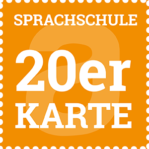 Shop - Sprachschule 20er Karte